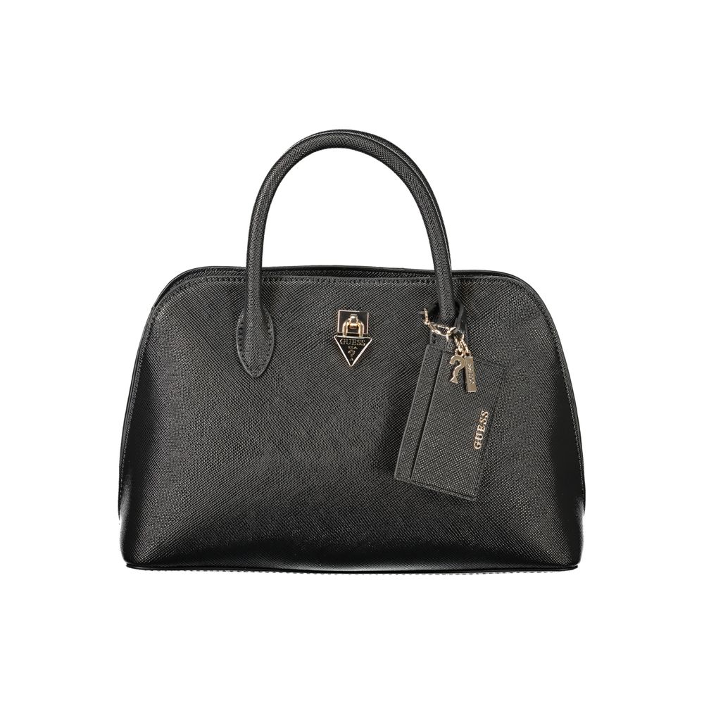 Guess Jeans Patsie Satchel Bag in Black