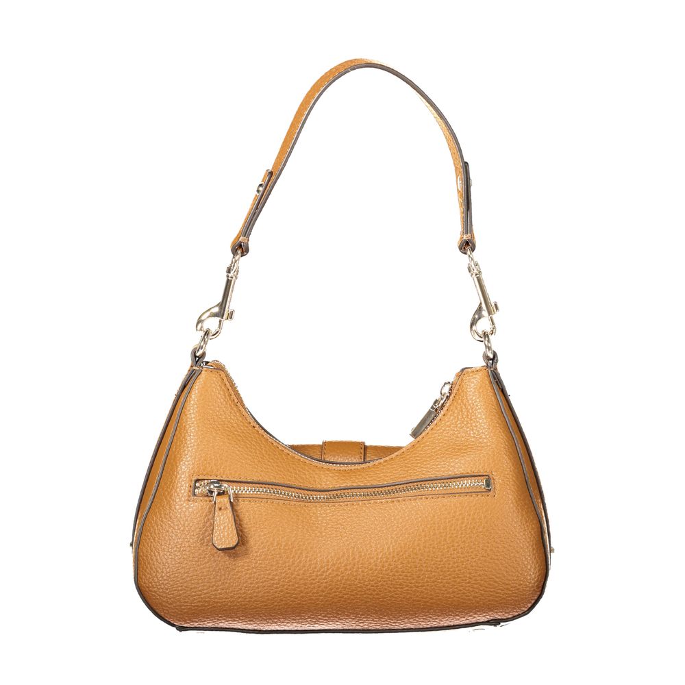 Guess Jeans Jessa Shoulder Bag in Cognac Brown