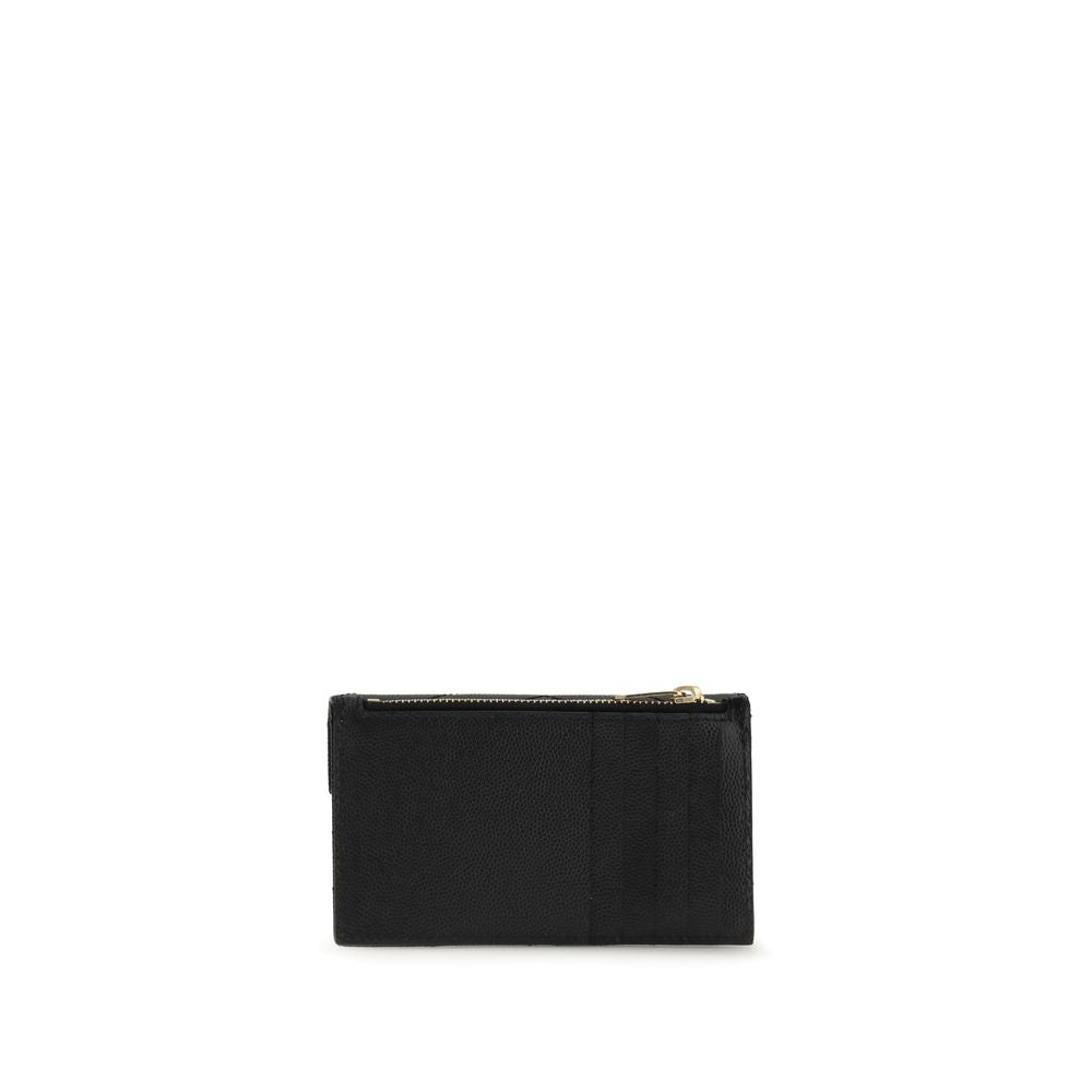 Saint Laurent Black Calf Leather Bos Taurus Wallet