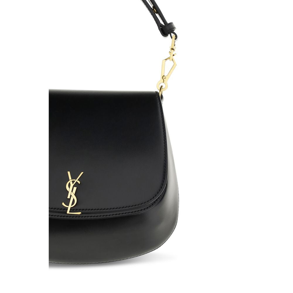 Saint Laurent Black Calf Leather Bos Taurus Wallet
