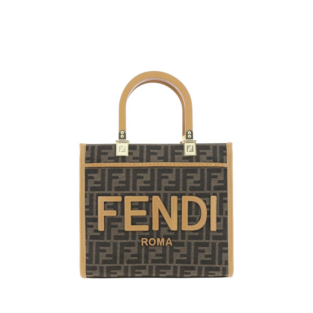 Fendi Roma Brown Shoulder Bag