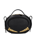 Roberto Cavalli Black Leather Handbag