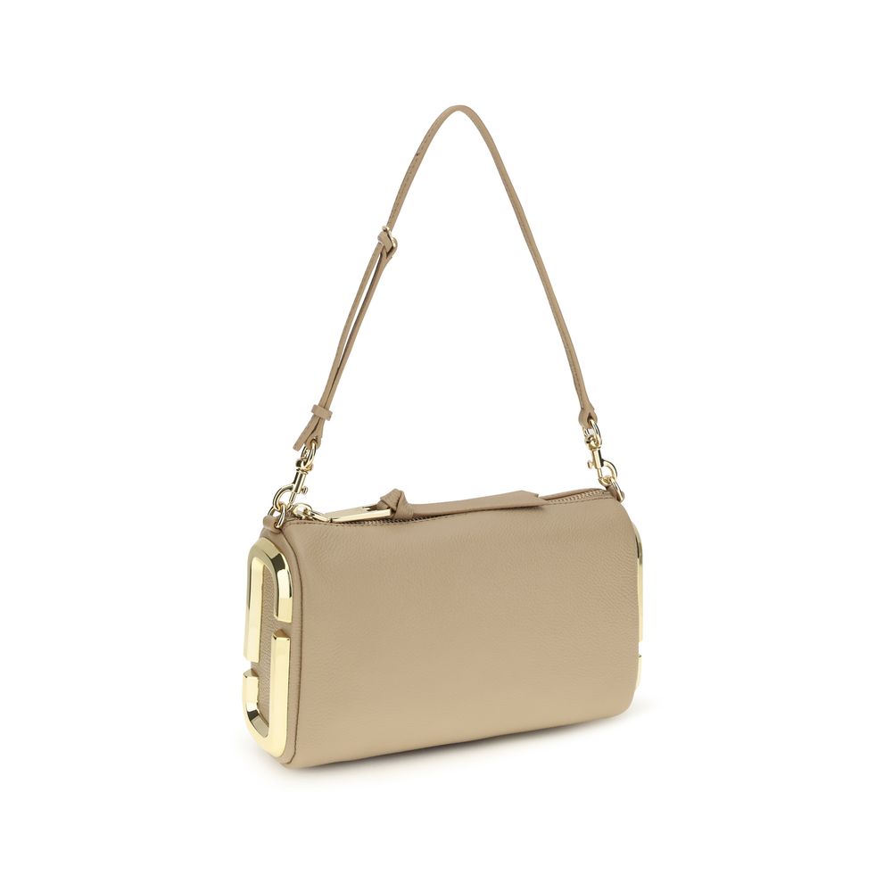 Marc Jacobs The Snapshot Shoulder Bag Full-Grain Leather Camel
