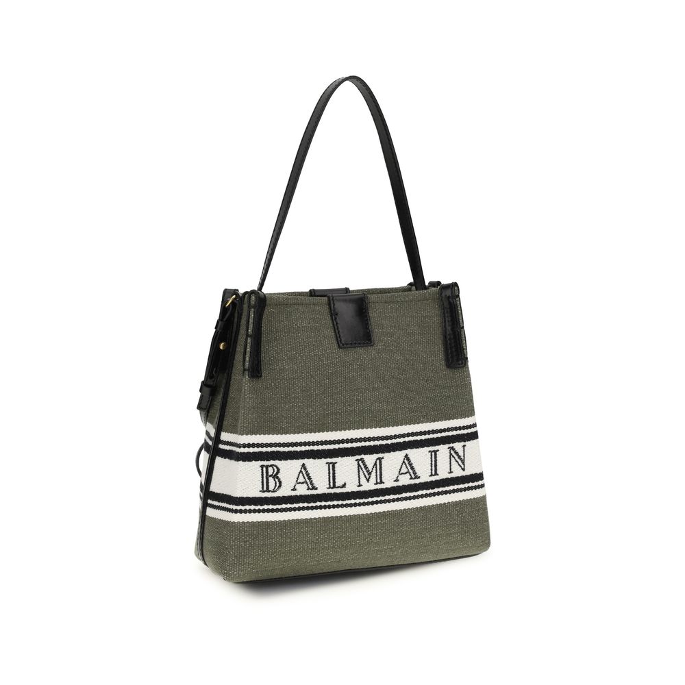 Balmain Bicolor Cotton Backet Bag