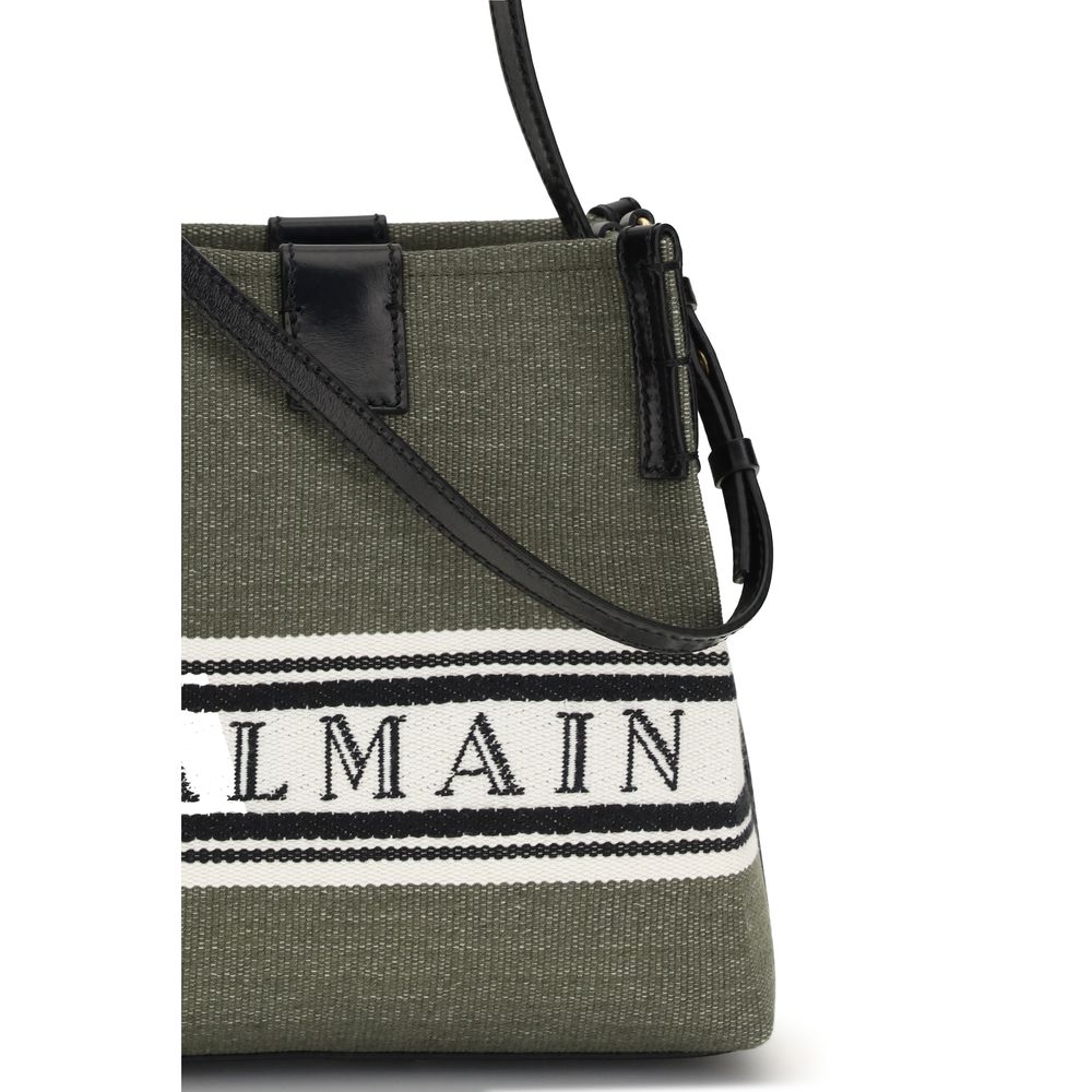 Balmain Bicolor Cotton Backet Bag