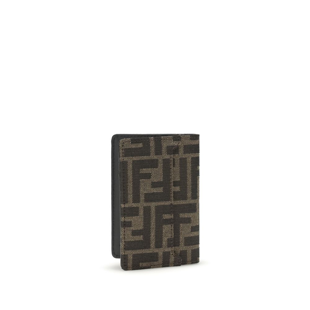Fendi Bicolor Polyester Wallet