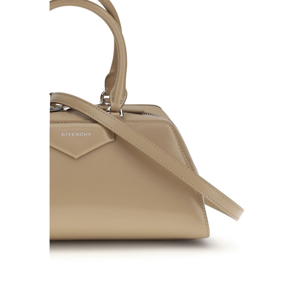 Givenchy Beige Calf Leather Bos Taurus Shoulder Bag