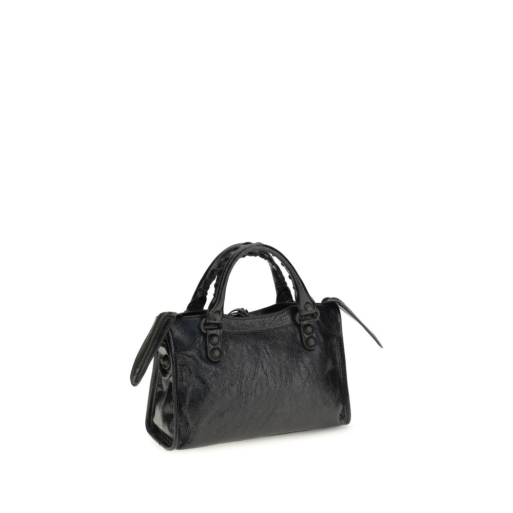 Balenciaga Black Lamb Leather Shoulder Bag