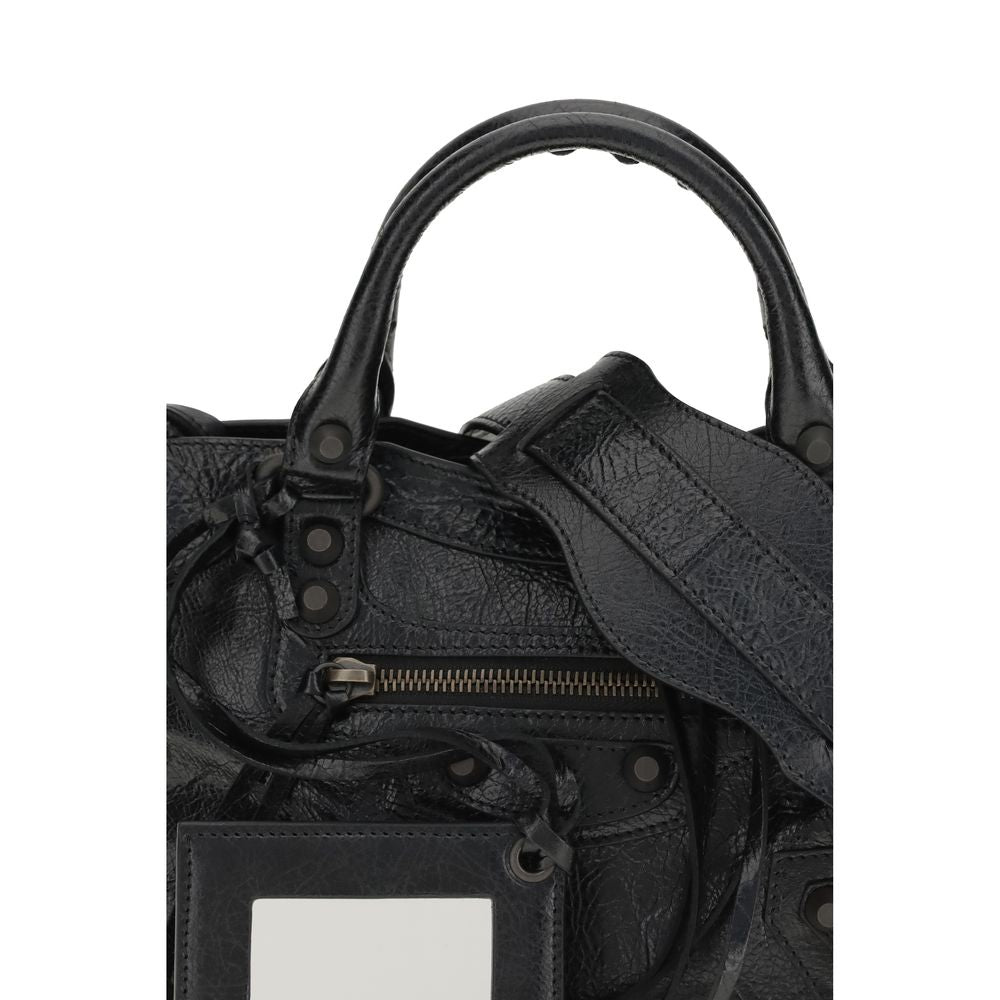 Balenciaga Black Lamb Leather Shoulder Bag