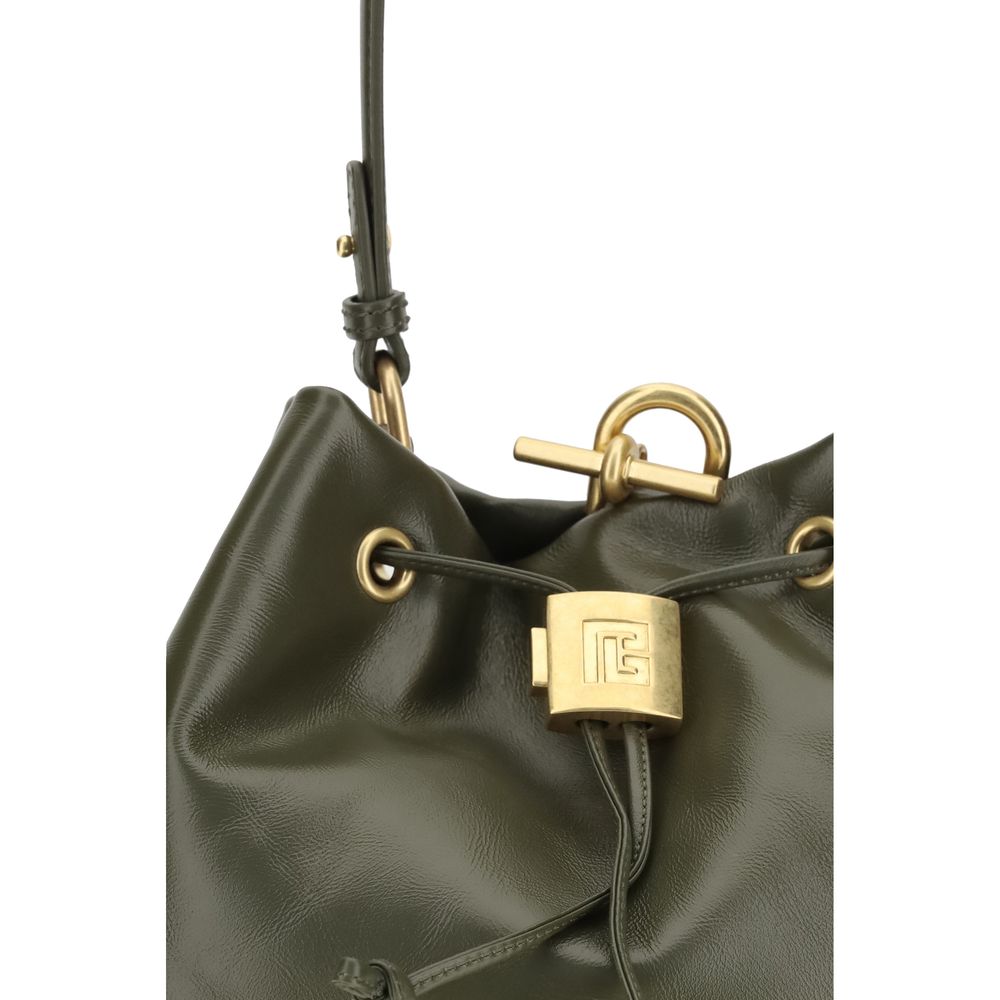 Balmain Bicolor Calf Leather Bos Taurus Backpack