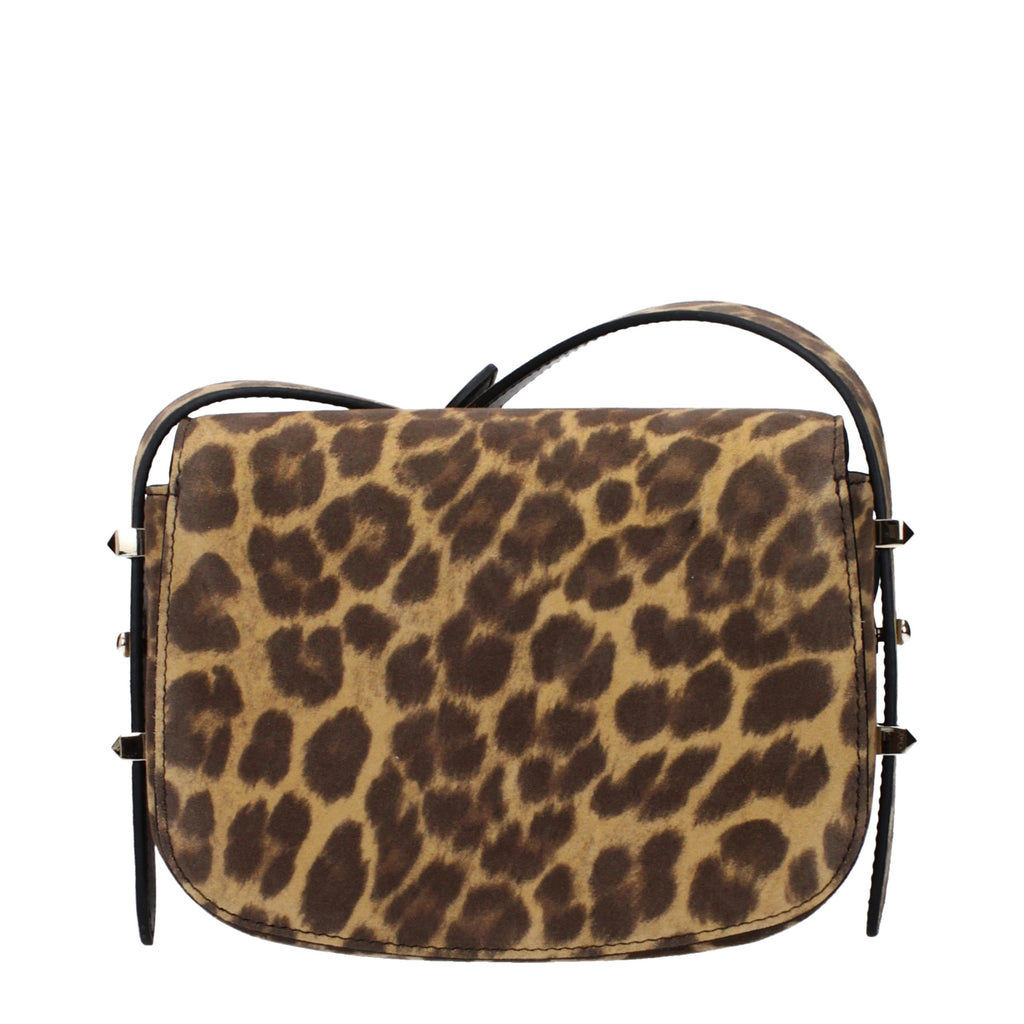 Jimmy Choo JC Crossbody Bag Leopard Print Pony Hair