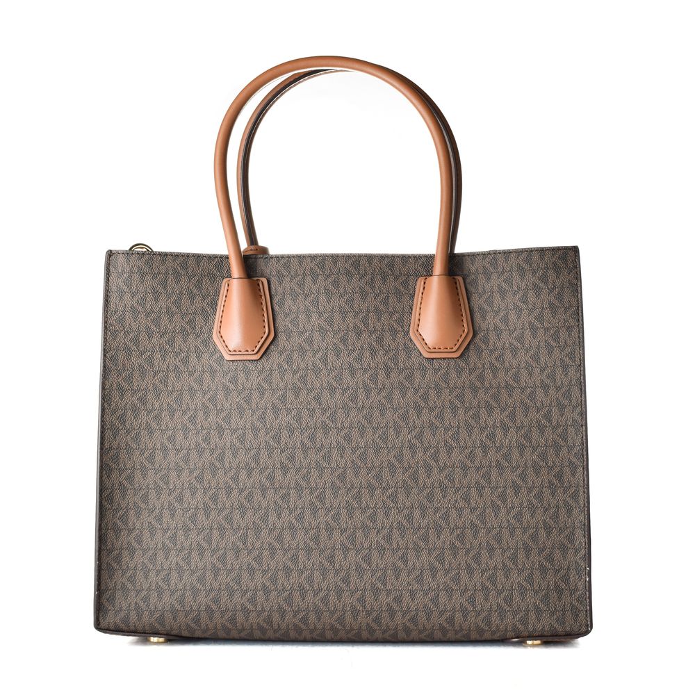 Michael Kors Mercer Medium Logo Tote Bag Brown