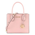Michael Kors Mercer Medium Leather Tote Bag Powder Blush