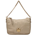 Versace Medusa Chain Shoulder Bag Beige