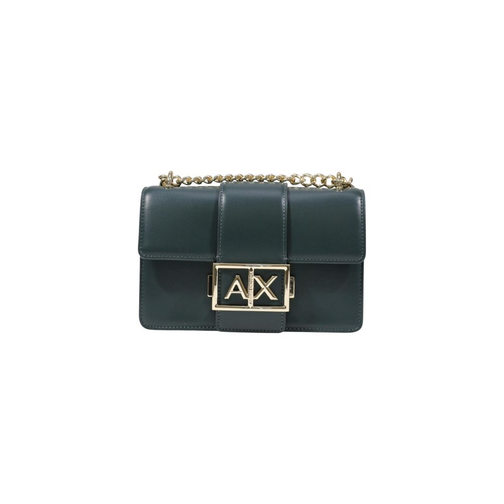 Armani Exchange Jodie Medium Chain Crossbody Bag Beat Green