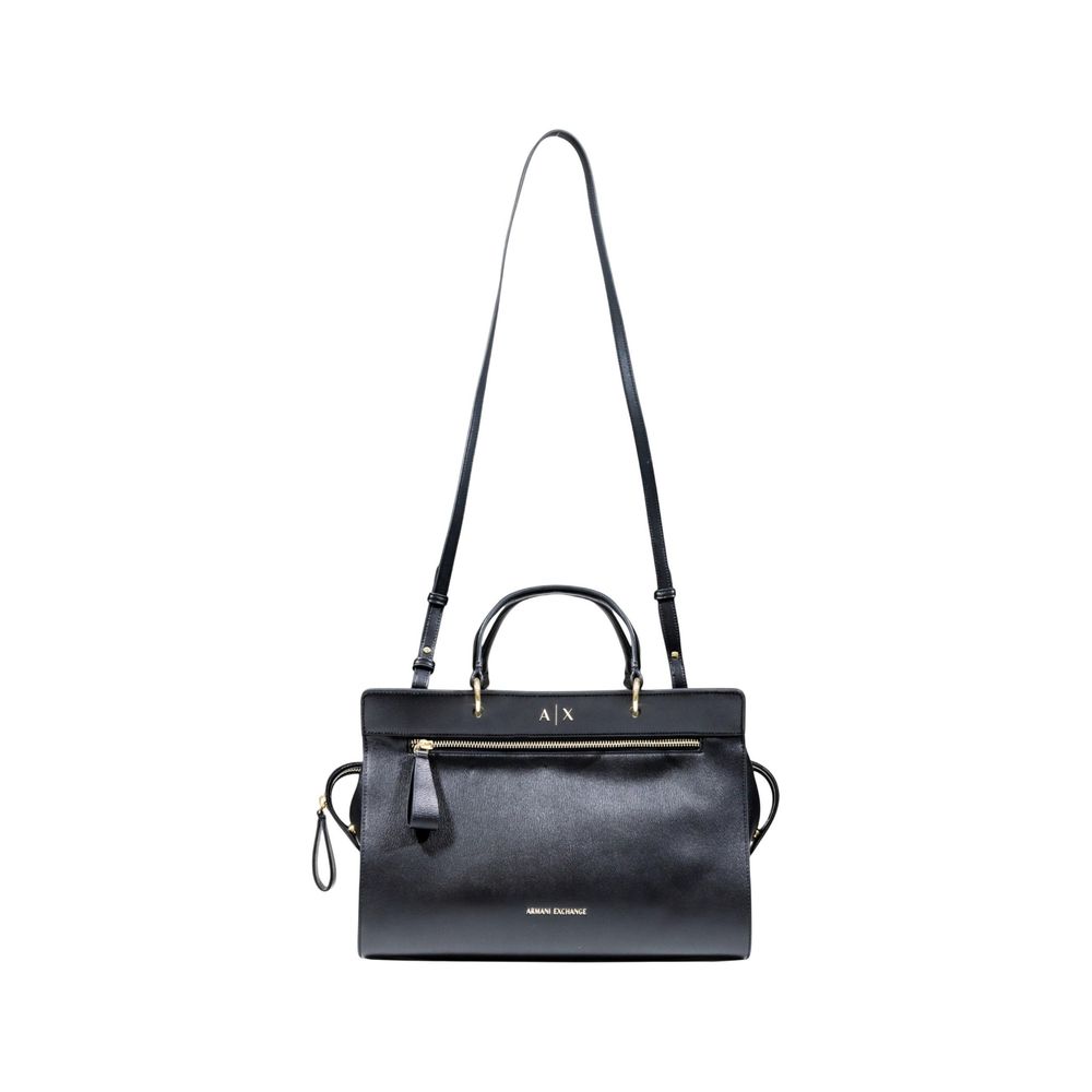 Armani Exchange Large Shopping Bag Black