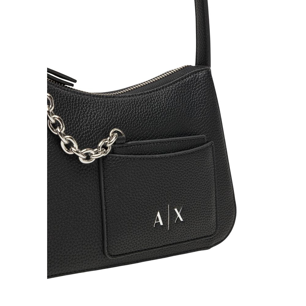Armani Exchange Small Shoulder Bag Black