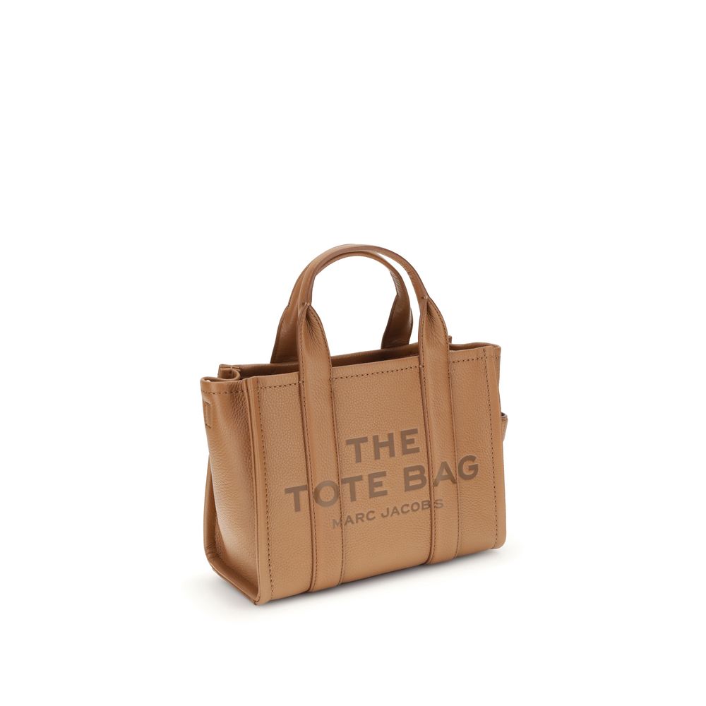 Marc Jacobs The Small Tote Bag Grained Leather Camel
