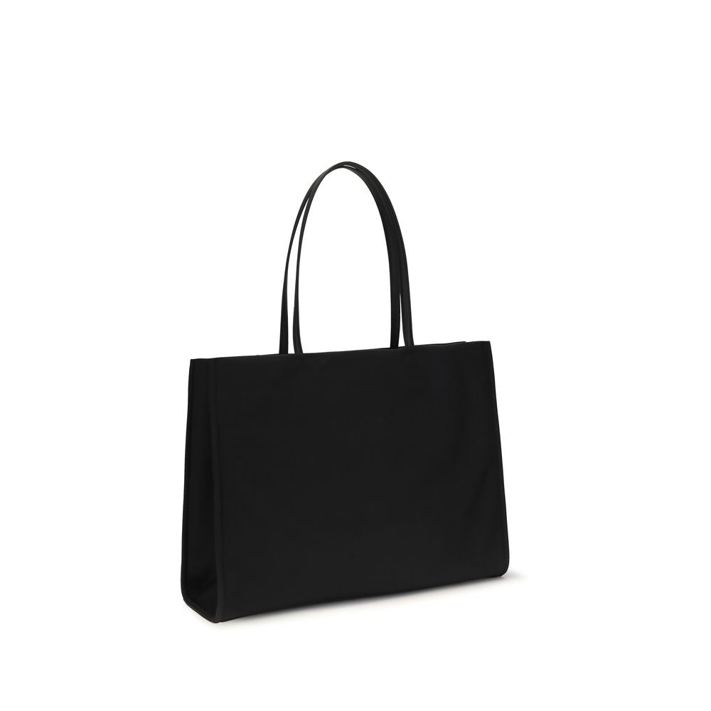 Tory Burch Ella Tote Bag Black Nylon