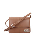 Karl Lagerfeld K/Signature Crossbody Bag in Cognac Brown