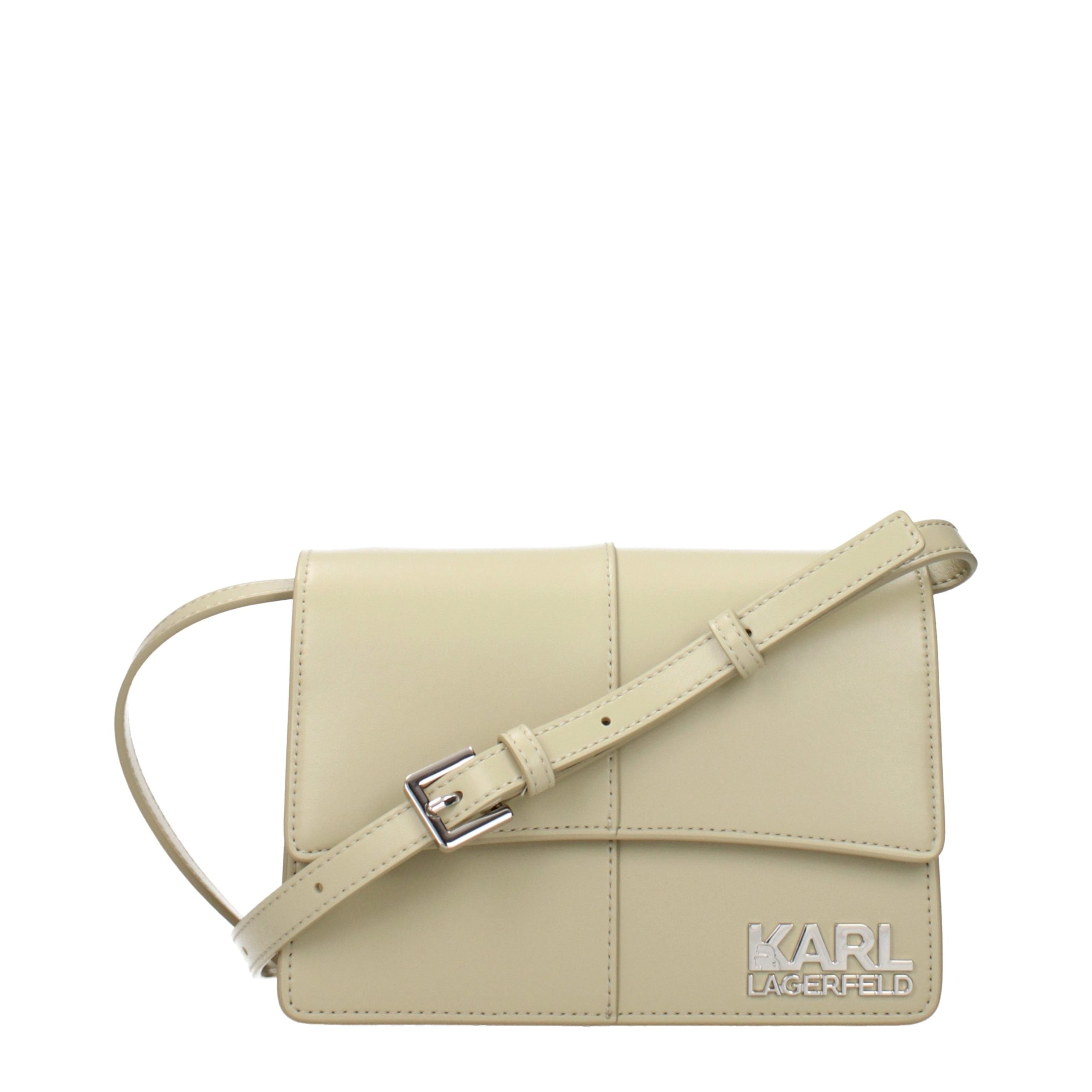 Karl Lagerfeld K/Signature Crossbody Bag in Sage Green