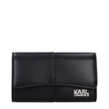 Karl Lagerfeld K/Signature Flap Wallet in Black