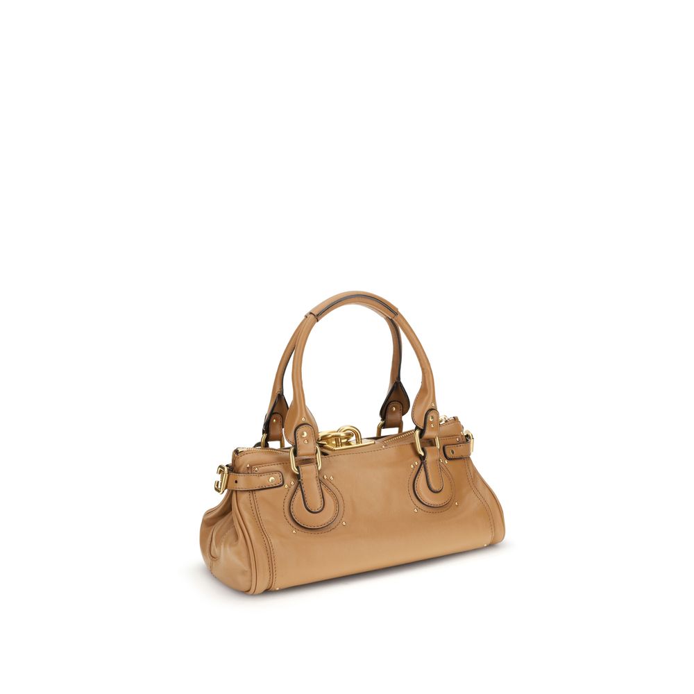 Chloé Paddington Large Bag Brown Calf Leather