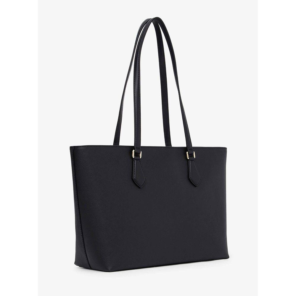 Michael Kors Sheila Large Canvas Tote Bag in Black