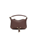 Chloé Marcie Small Leather Shoulder Bag in Bordaux