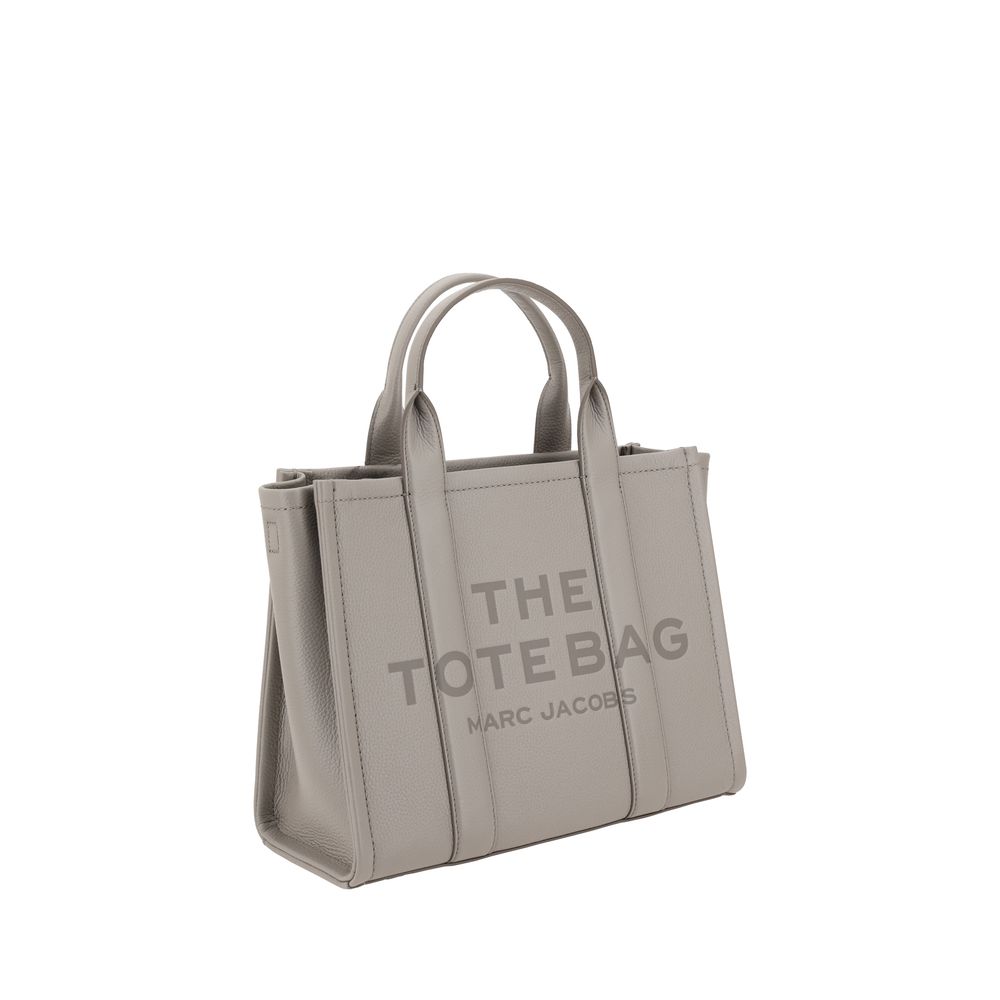 Marc Jacobs The Medium Tote Gray Calf Leather Handbag