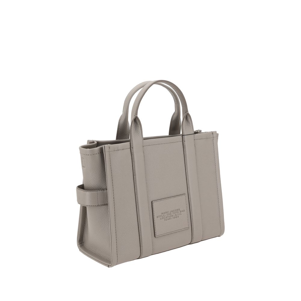 Marc Jacobs The Medium Tote Gray Calf Leather Handbag