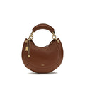 Chloé Marcie Brown Calf Leather Shoulder Bag