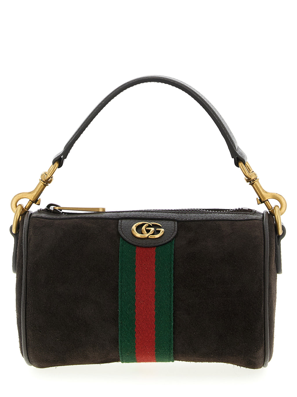 Gucci Ophidia Mini Suede Leather Handbag Brown