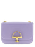 Gucci Siena Small Calf Leather Shoulder Bag Lavender