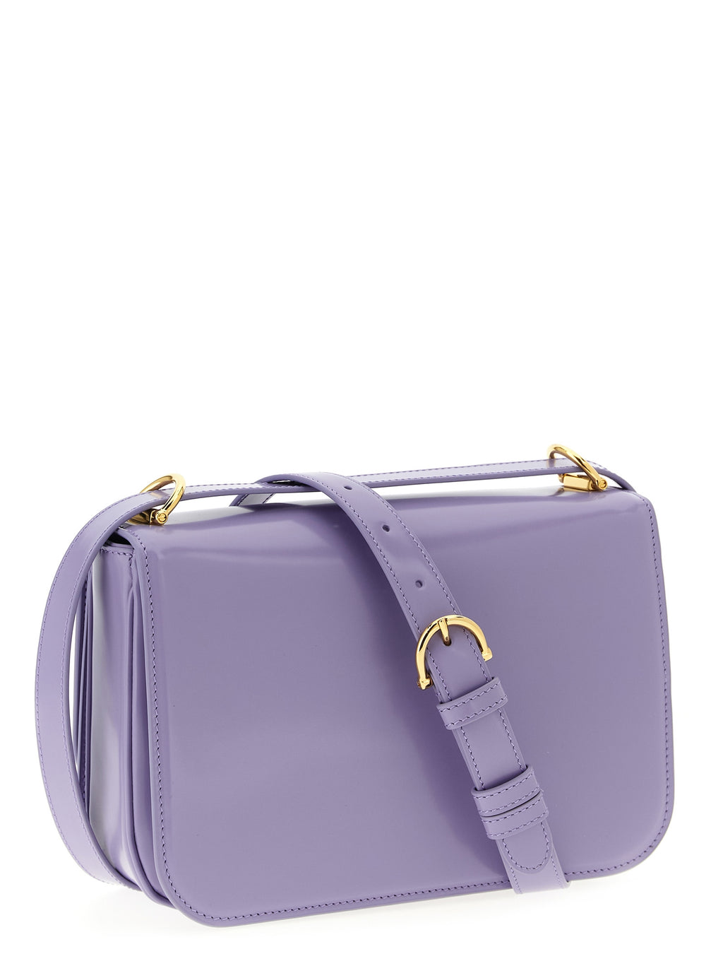 Gucci Siena Small Calf Leather Shoulder Bag Lavender