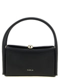 Furla Black Calfskin Handbag