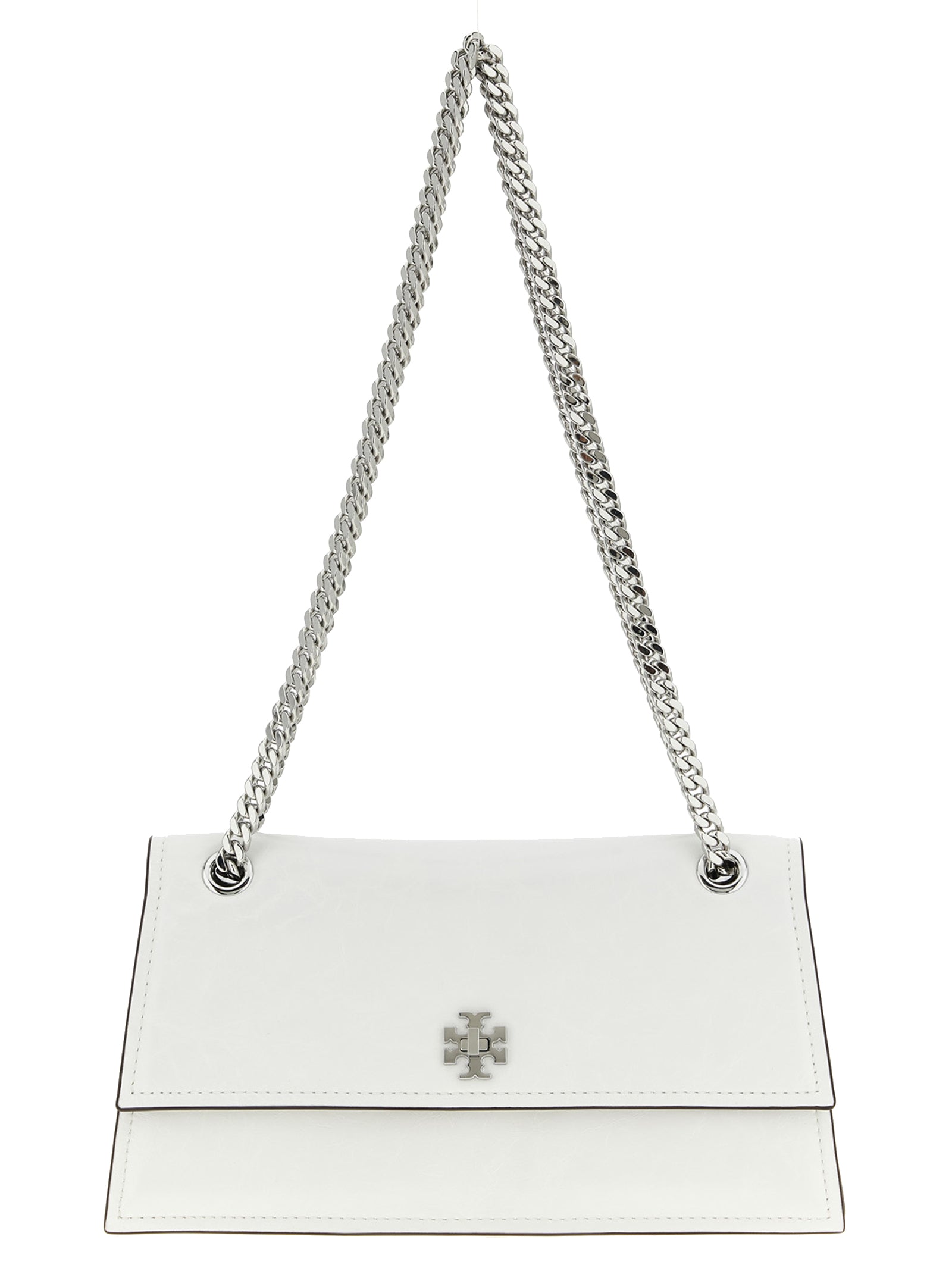 Tory Burch Kira Turnlock Small Shoulder Bag Ivory