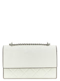 Tory Burch Fleming Small Leather Crossbody Bag Ivory