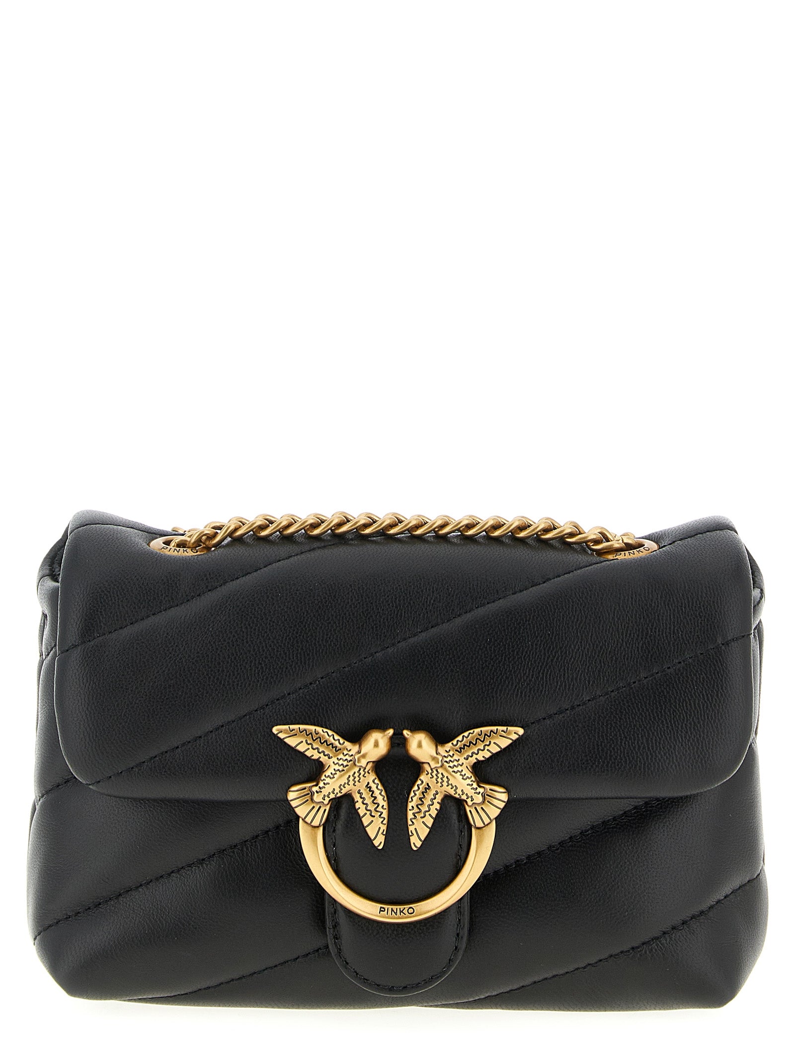 Pinko Baby Love Puff Crossbody Bag Black