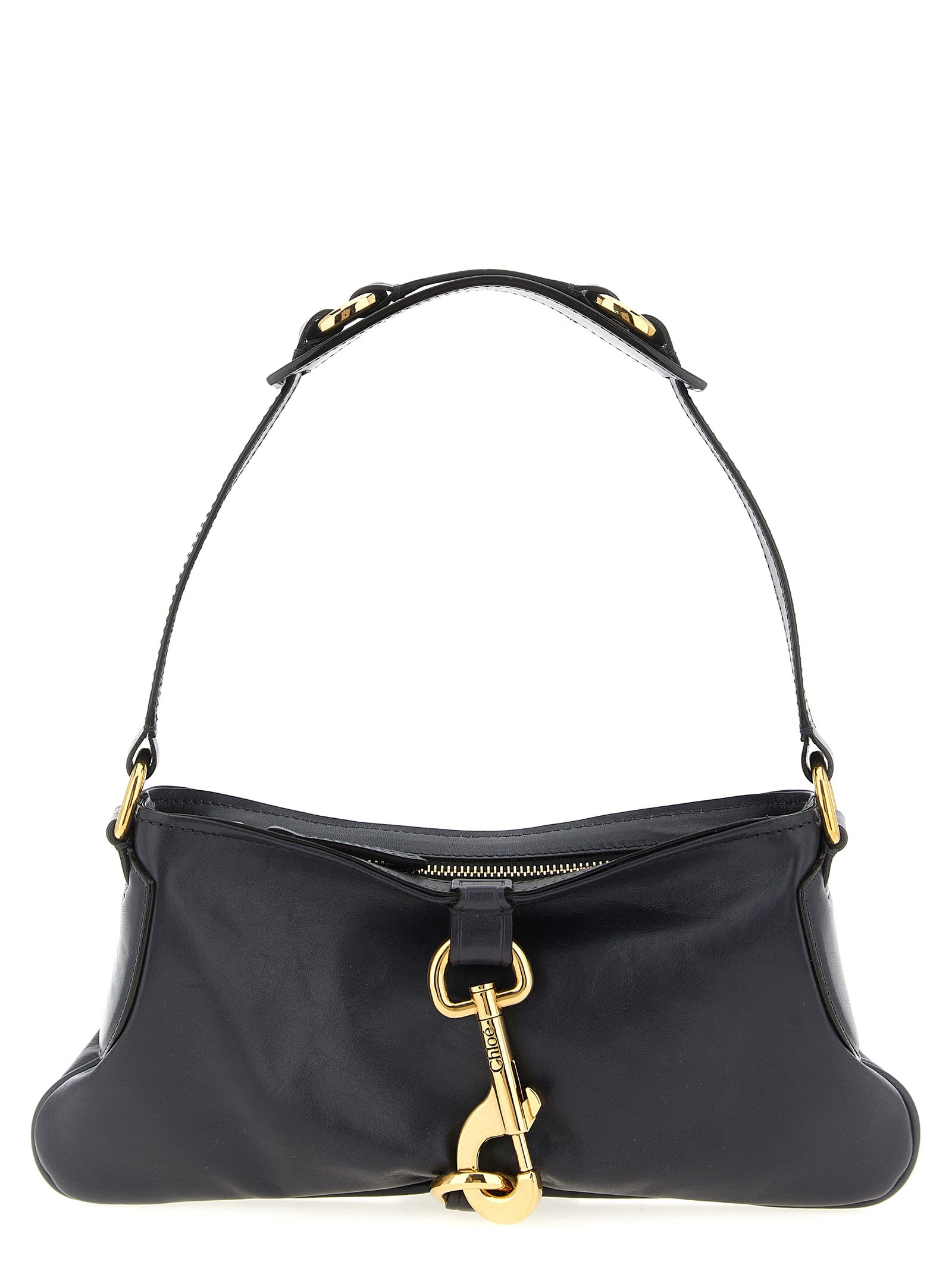 Chloé Kerala 25 Shoulder Bag Black Navy
