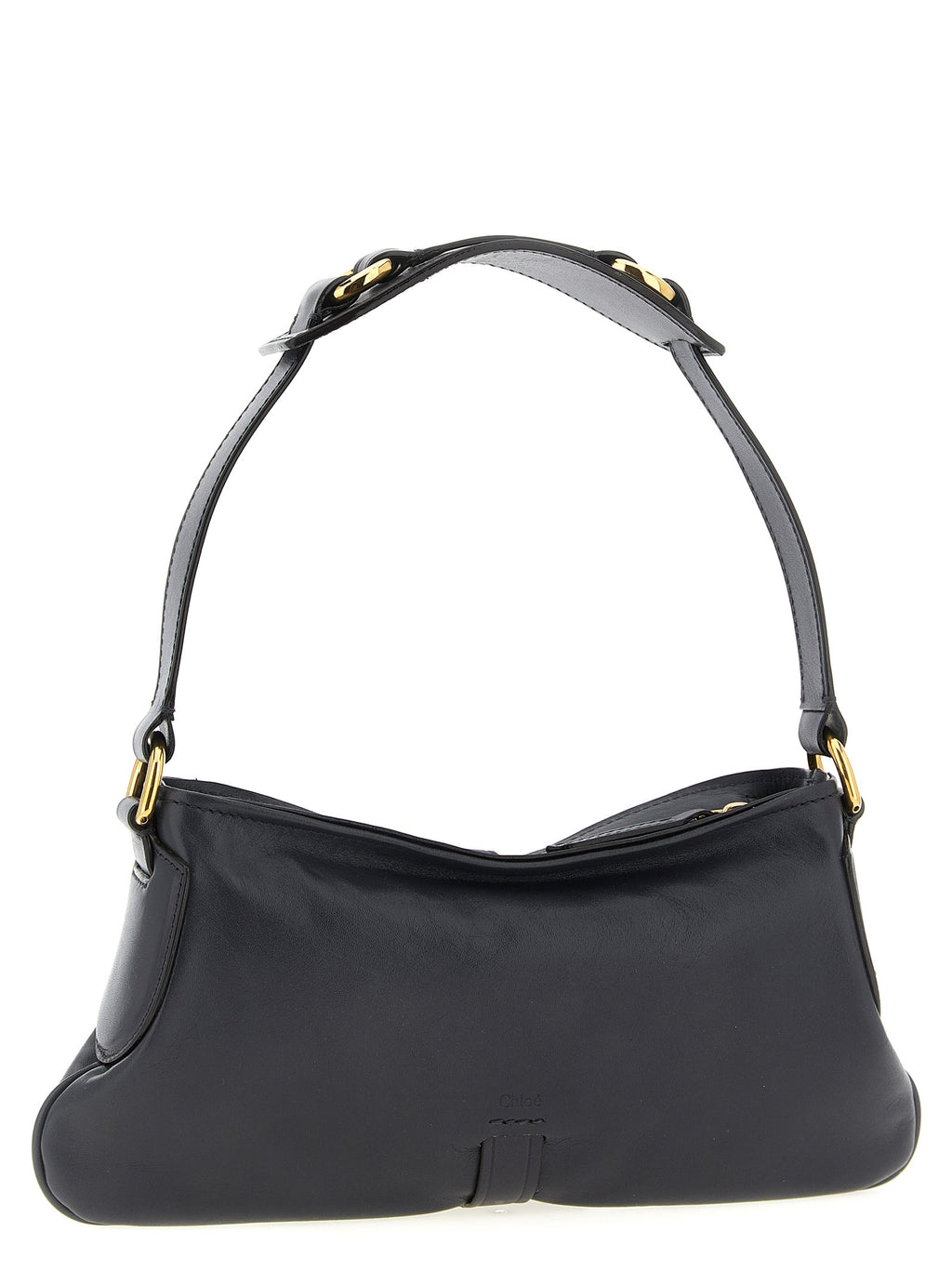 Chloé Kerala 25 Shoulder Bag Black Navy
