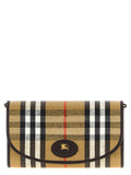 Burberry Highlands Wallet on Chain Archive Beige