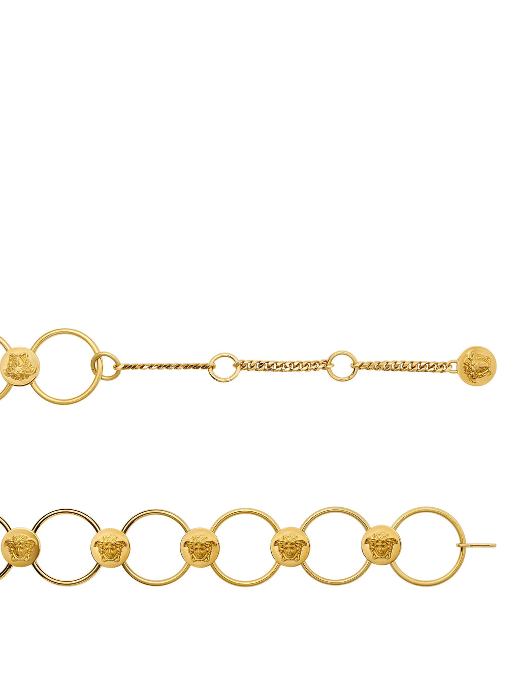 Versace La Medusa Chain Belt Gold