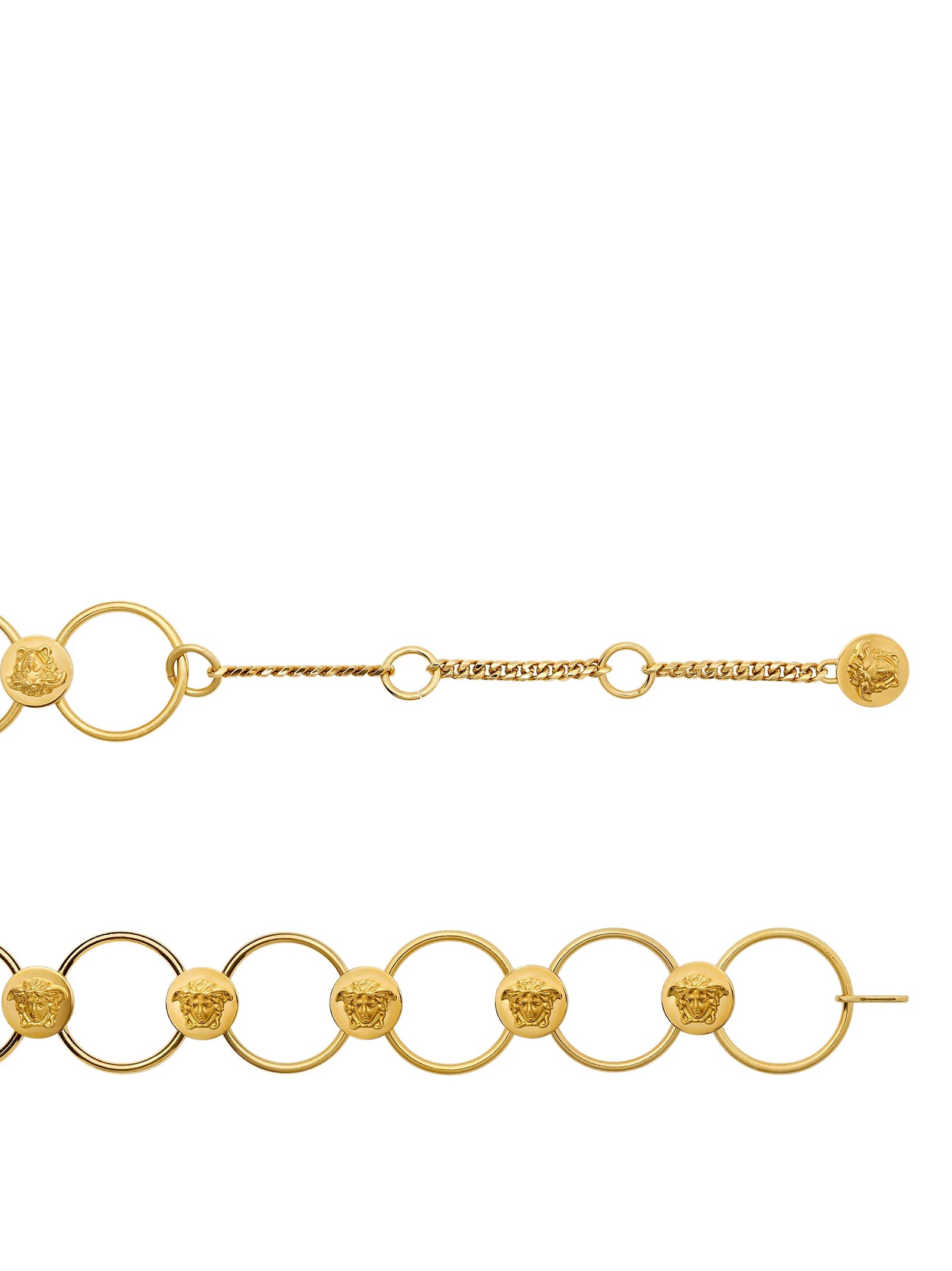 Versace La Medusa Chain Belt Gold