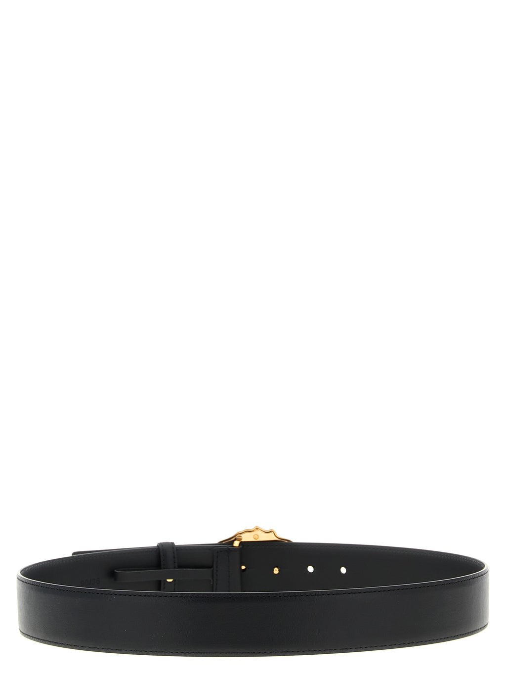 Versace Medusa Leather Belt Black