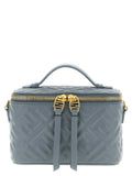 Fendi Vanity FF Nappa Handbag Light Blue