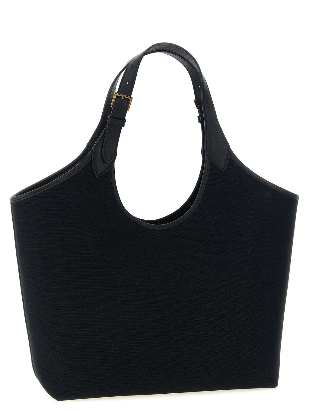 Versace La Medusa Medium Canvas Tote Bag Black