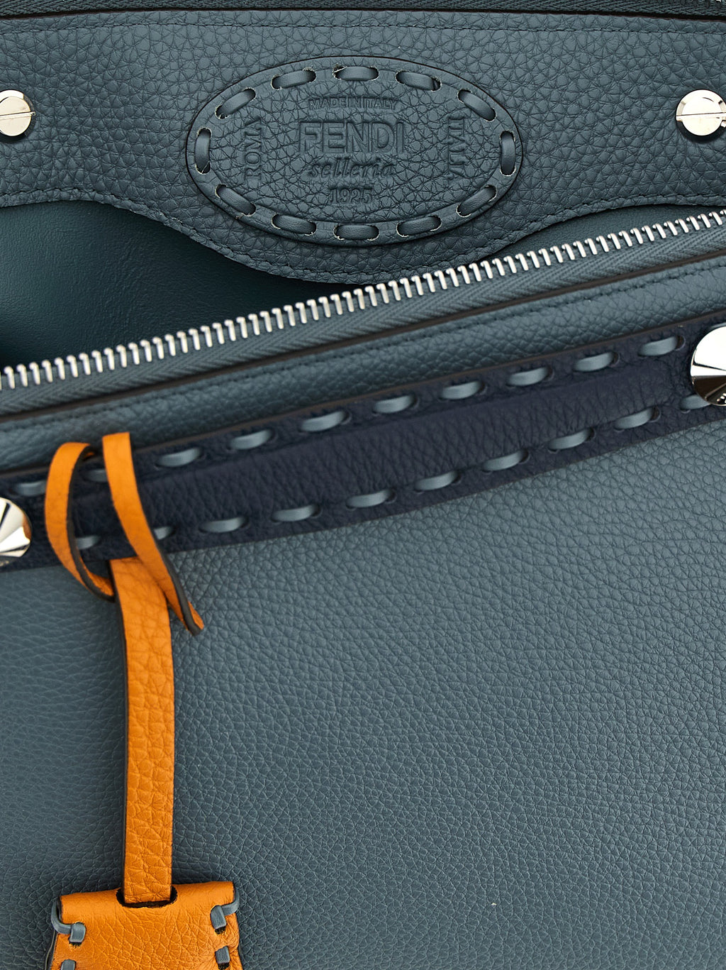 Fendi By The Way Soft Selleria Handbag Light Blue