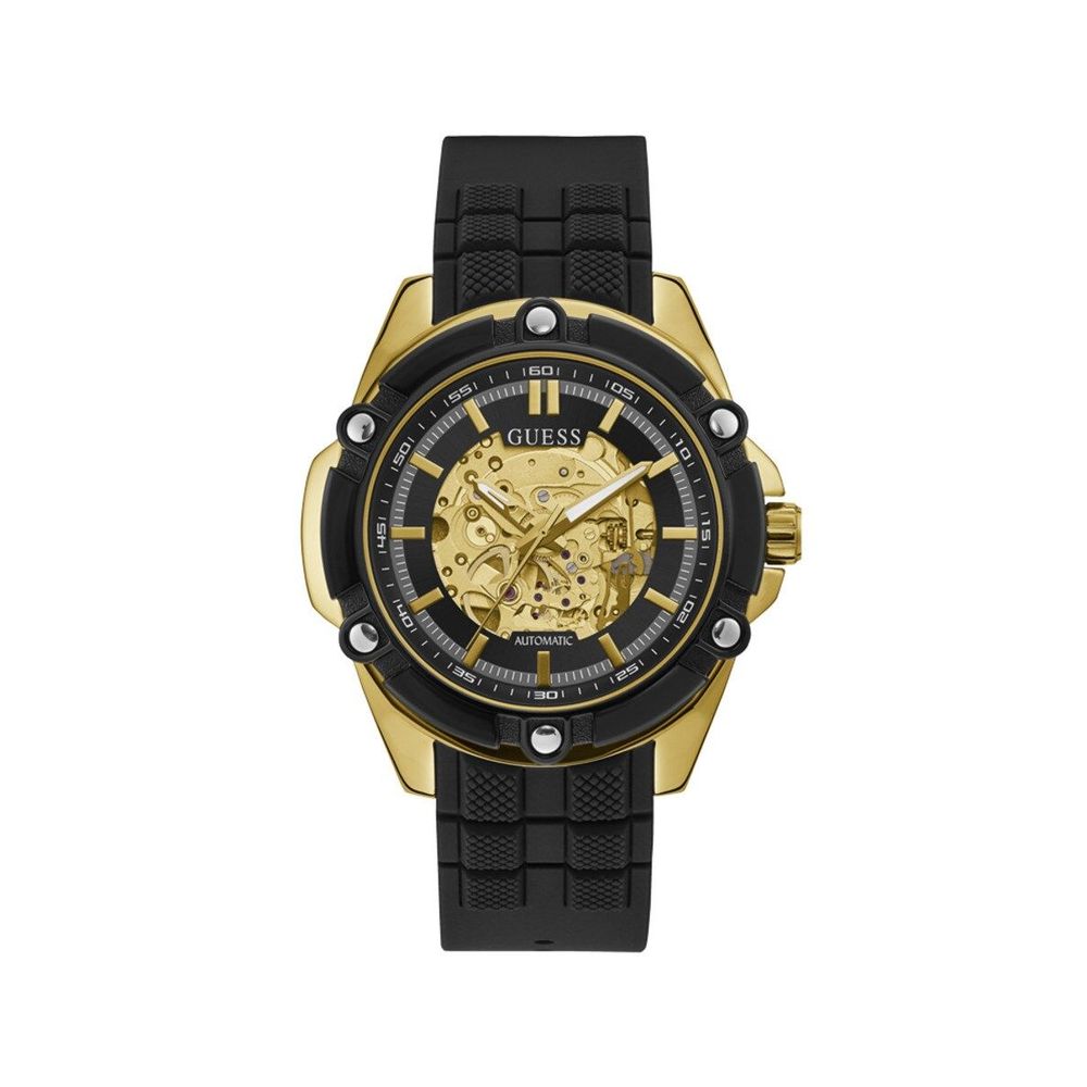 Guess Black Resin Dress Watch