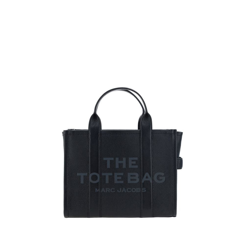 Marc Jacobs The Medium Tote Bag Grained Leather Black